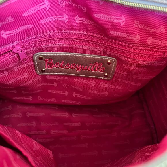 Betseyville Silver Metallic star gold lightning satchel women Y2K handbag purse - Picture 7 of 7